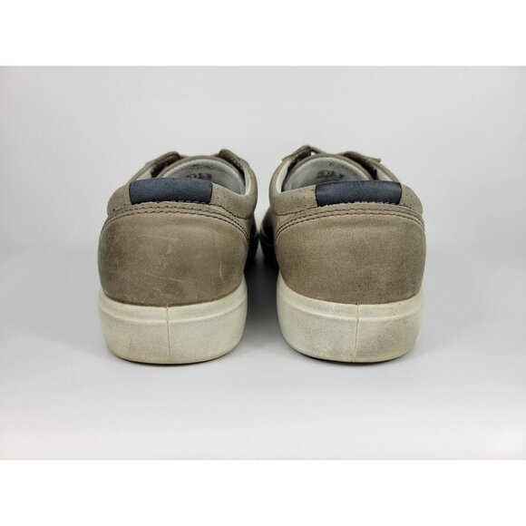 Ecco Danish Design Leather Shoes Size Mens 8 EUR 42 Beige Gray White 47003402459 - Picture 2 of 9